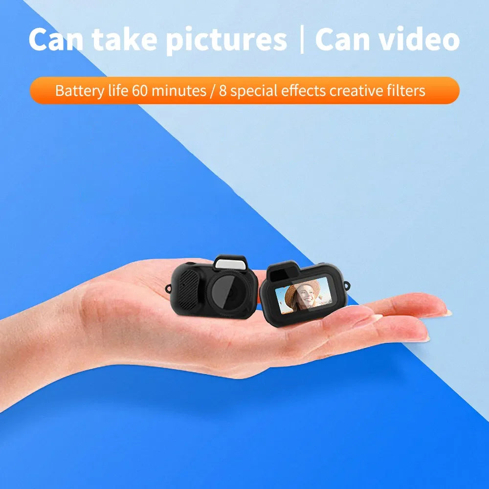 Mini Retro Keychain Camera